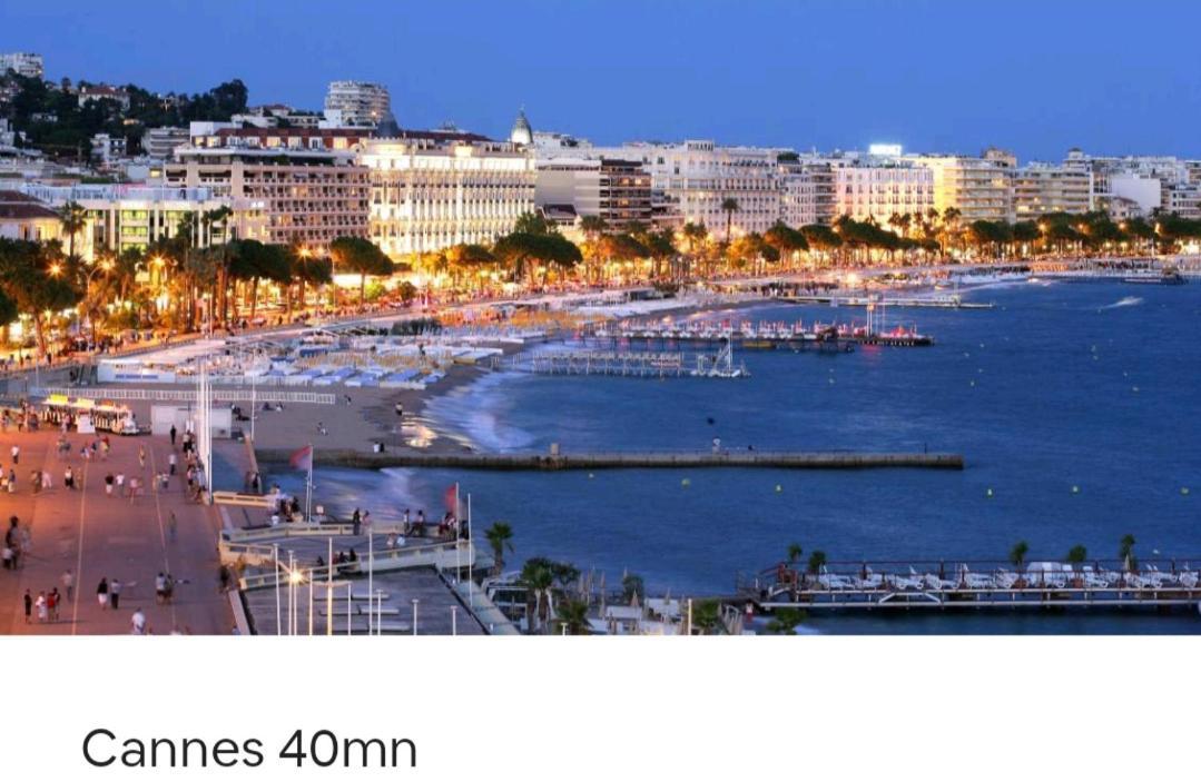 Bel Appartement Les Pieds Dans L'Eau Villeneuve-Loubet Exterior photo